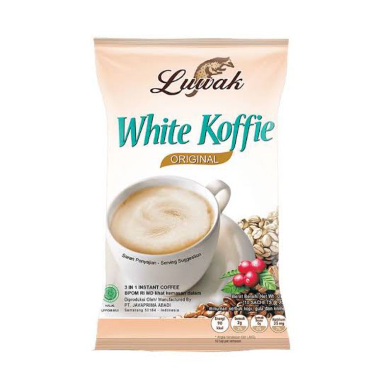 

Luwak White Koffie Original 1 Renceng
