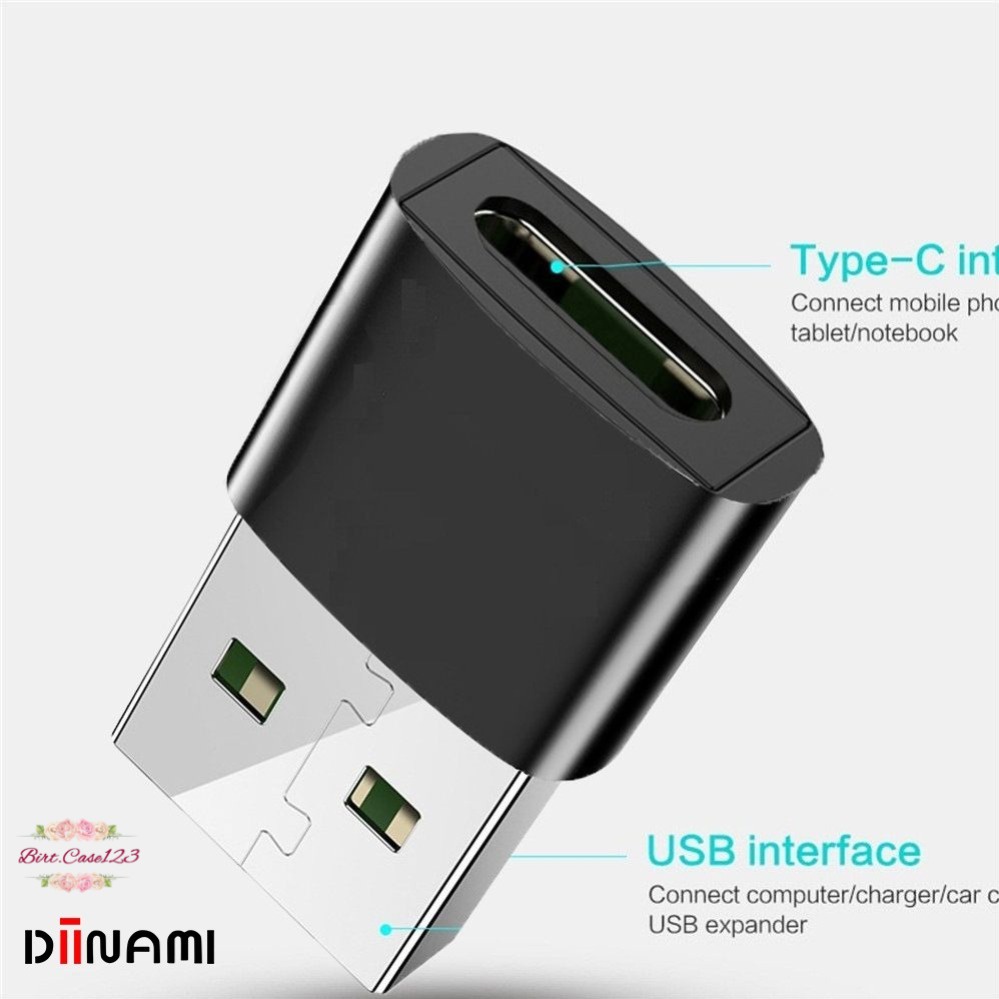 DM-G02 DIINAMI sambungan tipe c ke usb OTG USB Type C Female to USB A Male Adapter Converter Connector BC6630