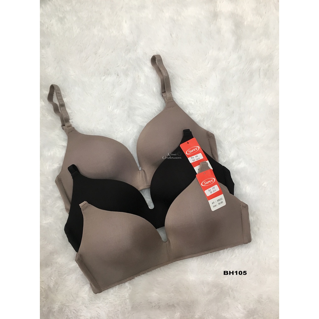 Bra / Bh Wanita Seamless Bra Tanpa Kawat Busa Sedang Sorex Art AB055