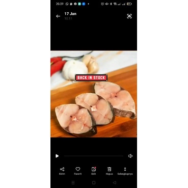 

Tenggiri Steak