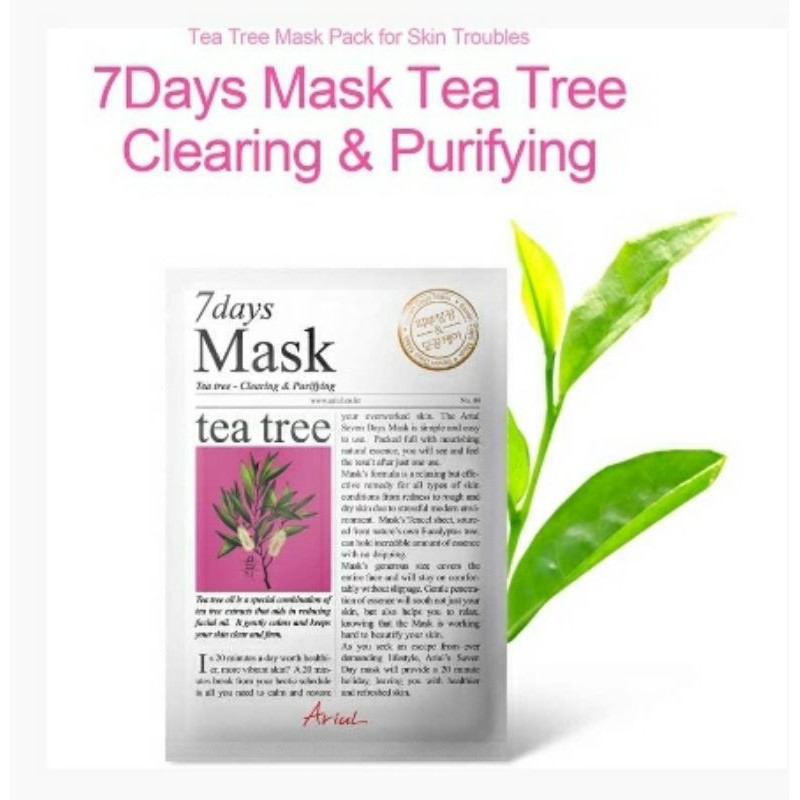 Ariul 7 Days Mask Tea Tree 20g