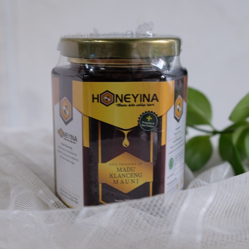 

PROMO HONEYINA MADU KLANCENG MAUNI JAR KACA 350GR WND41