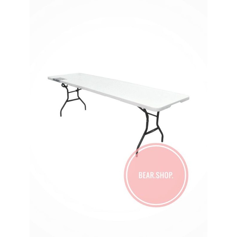 Lifetime Meja Taman Lipat 243 Cm - Putih
