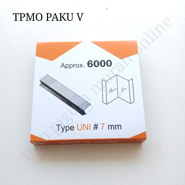 PAKU V UNI 7MM SHAN JIN , V NAIL , PAKU PIGURA MURAH