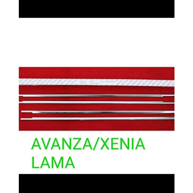 WINDOLINER KACA SAMPING / LIS KACA SAMPING MOBIL AVANZA / XENIA 2005 - 2010