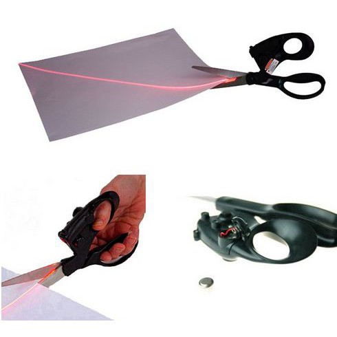 Fabric Laser Scissor - Gunting Kain dengan Laser Penanda Lurus