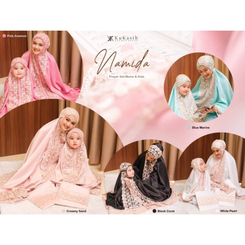 MUKENA NAMIDA DEWASA & MUKENA KIDS By KUKASIH