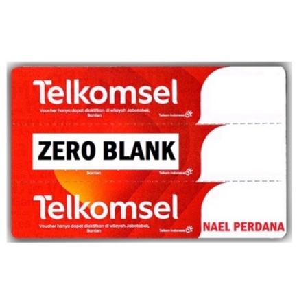 Voucher Telkomsel Kosong Zero Jabodetabek