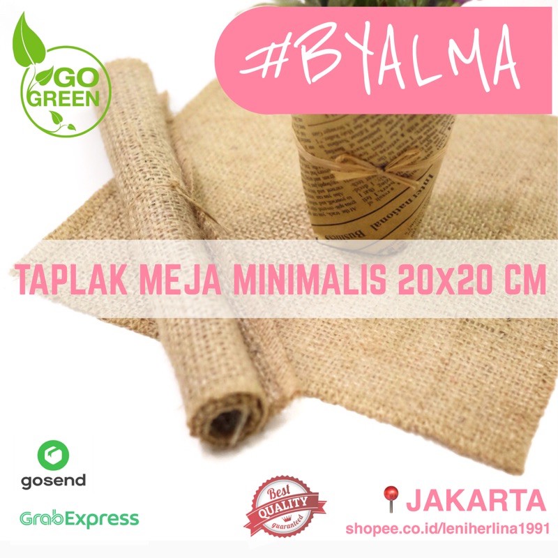 KAIN GONI UKURAN 20x20 CM ALAS SESERAHAN DEKORASI KAIN GONI UKURAN 20x20 CM ALAS SESERAHAN DEKORASI