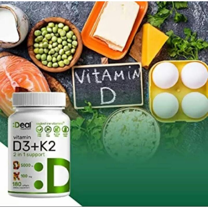 vitamin D3+k2 suplemen facts