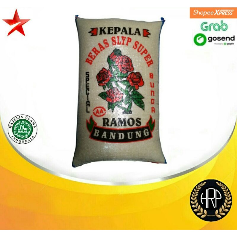 

Beras Ramos Bandung Spesial Cap Bunga 20kg/Nasi Padang