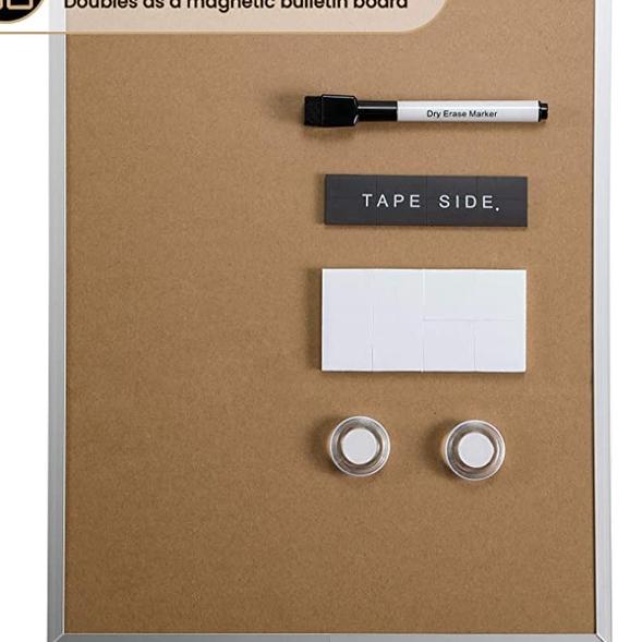 

Banyak Peminat Vusign Combination Board / Combo Papan Tulis dan Memo 2 in 1 40 x 30 cm Praktis Gratis Spidol Magnet Pin Alumunium Frame KK3496A T56!