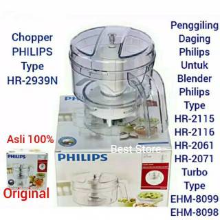  CHOPPER  PENGGILING DAGING  PHILIPS HR2939 ORIGINAL TIPE HR 