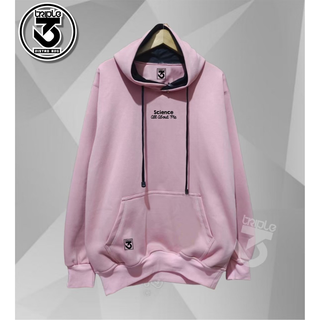 pink babby science jaket hoodie pria distro original tebal sweater pria original 100% import distro