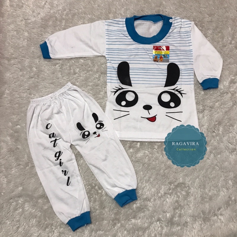 BAJU BAYI cute rabbit Setelan 3-18 Bulan (RG104)