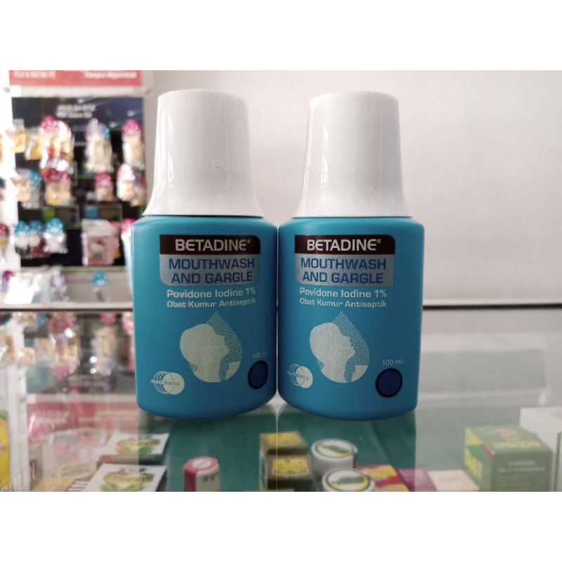 BETADINE KUMUR 100ML | OBAT KUMUR - ED 04/2025