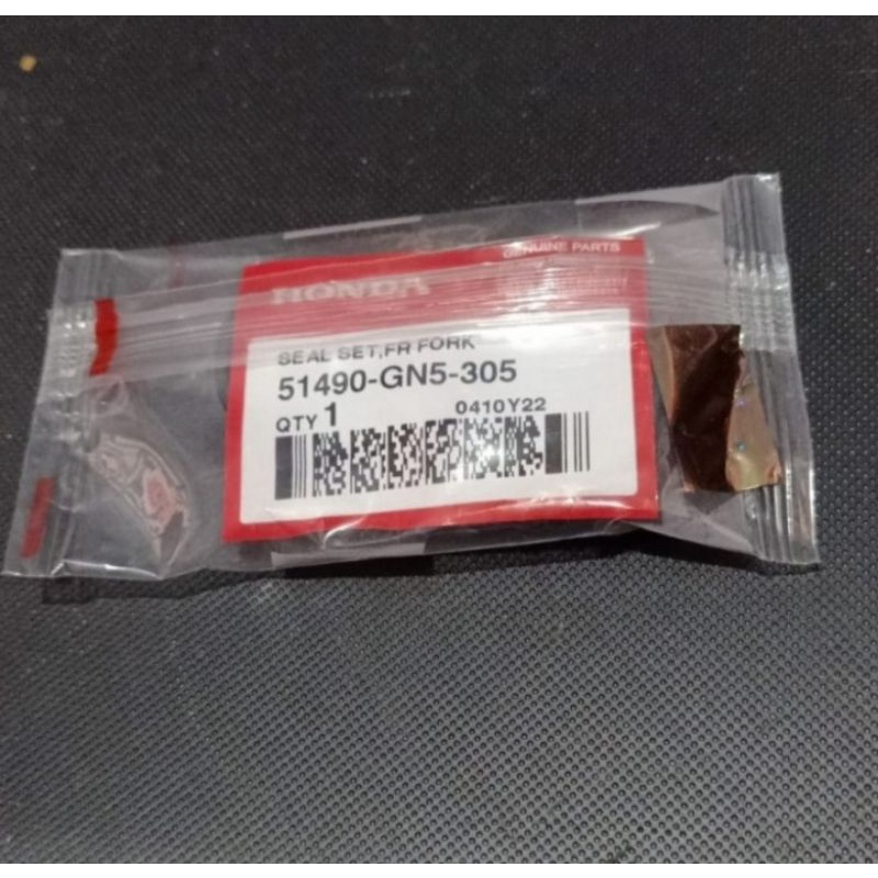 seal shock sil shock sil abu Honda Supra beat vari original 51490-GN5-305 asli  AHM