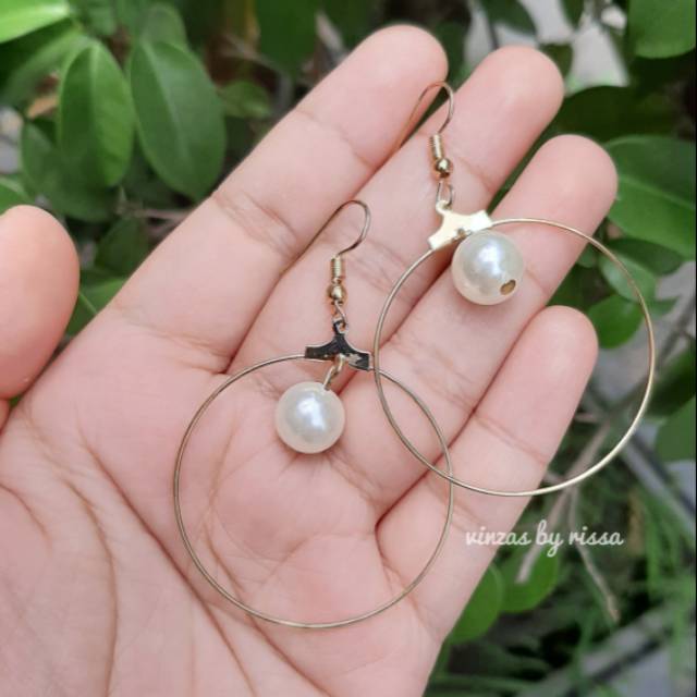 Anting Bulat Anting Fashion import K1290