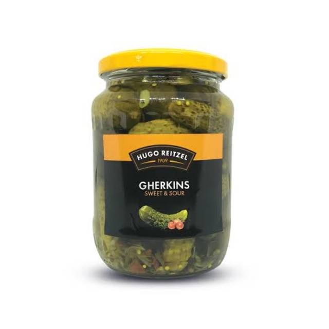 

HUGO REITZEL GHERKINS SWEET & SOUR 680 GR