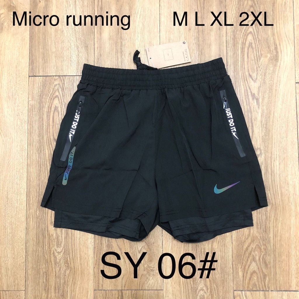 HQ SY00# CELANA OLAHRAGA MICRO DRYFIT TRAINING IMPORT / CELANA BRANDED / CELANA PENDEK