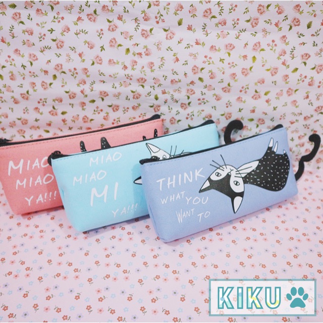 

CAT PENCIL CASE (KOTAK PENSIL KUCING)