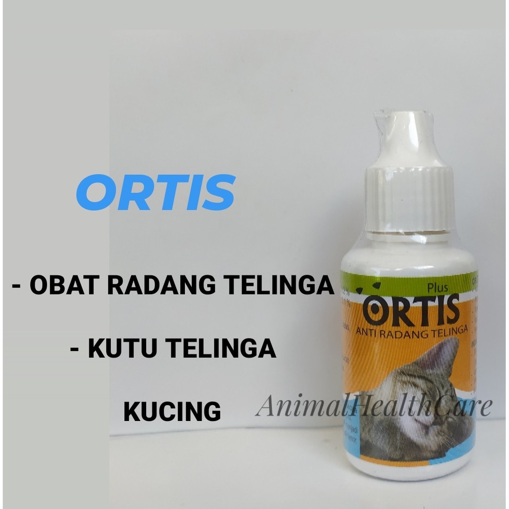 Ortis Cat - Obat Radang Telinga Kucing Kutu Telinga Kucing Earmites