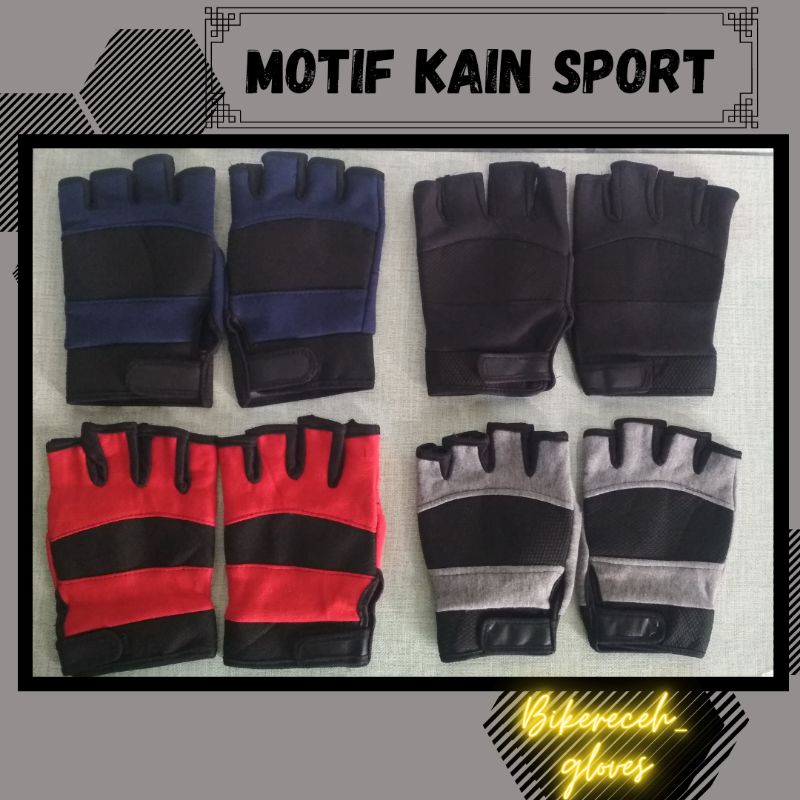 PROMO Sarung Tangan Free Masker Baff multifungsi - Motif kain sport