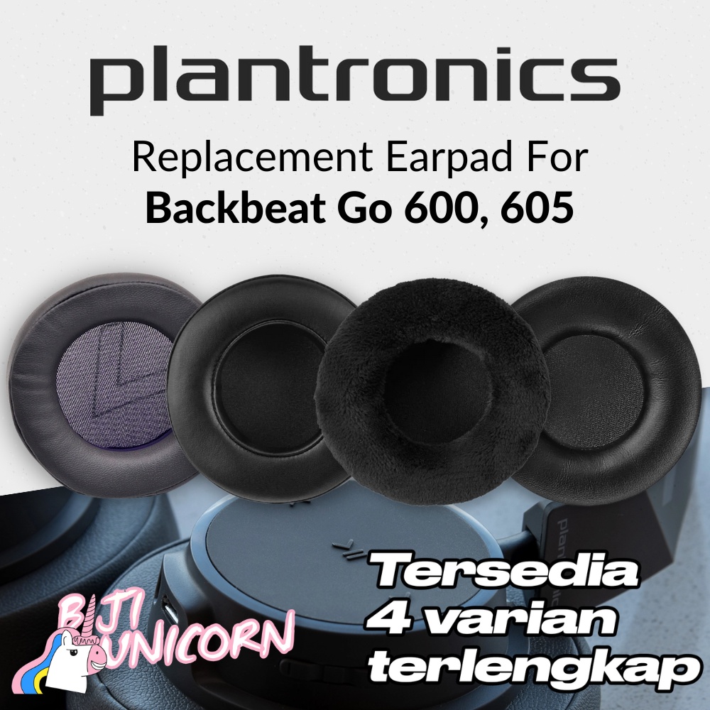 Earcup/Earpad/Ear Cushion Plantronics BackBeat GO 600 GO 605 Busa Foam Bantalan