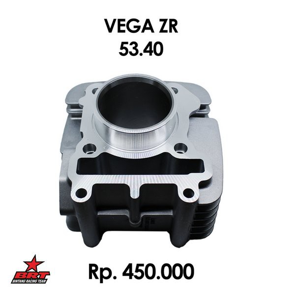 Paket Bore Up BRT Blok 53,4mm Vega ZR Jupiter Z New 115 Vega RR
