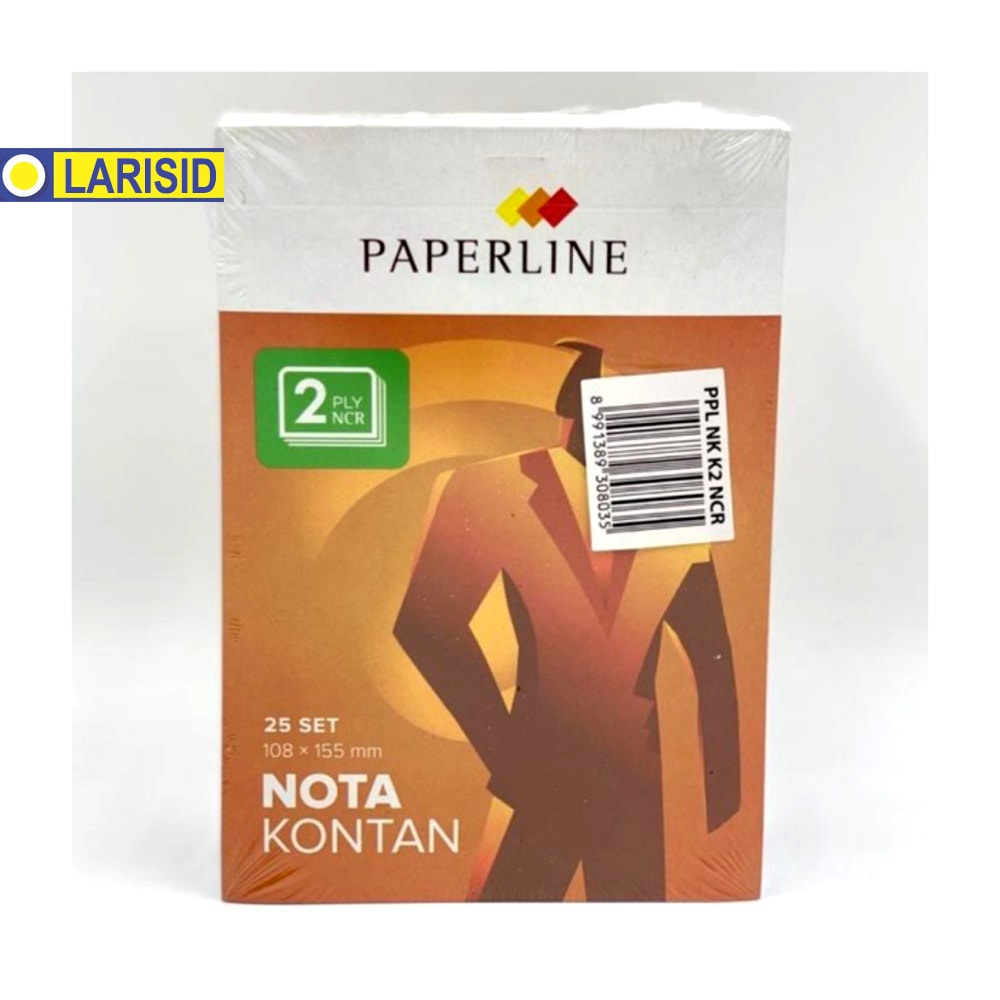

NOTA KONTAN PAPERLINE PPL NCR KECIL K2 2 PLY 2 RANGKAP