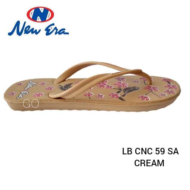 gof NEW ERA LB CNC 56 SA Sandal Japit Motif Sakura Terbaru