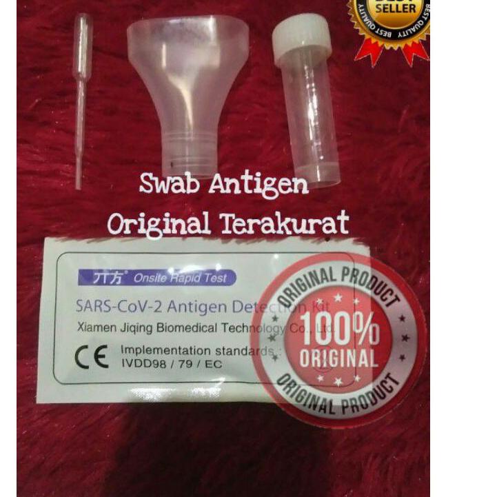 ⅍ Antigen Test Saliva Air Liur / Air Ludah ♗
