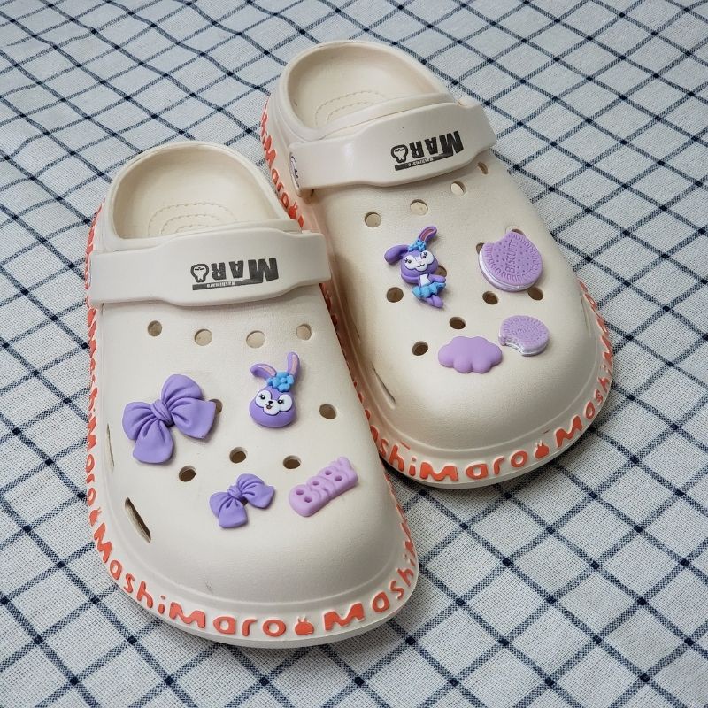 8pcs Kancing Sepatu Wanita Charm Crocs DIY