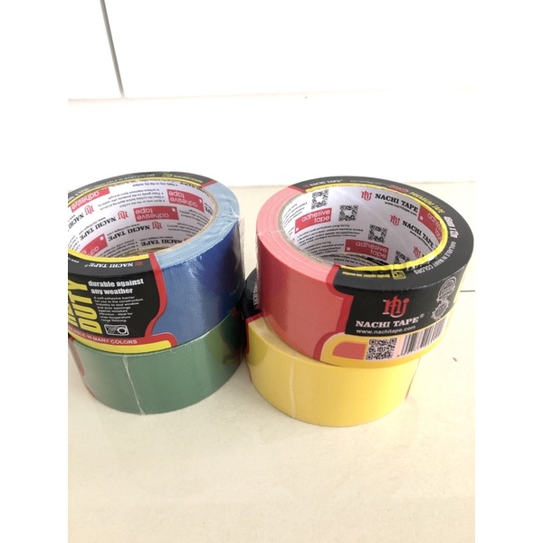 

lakban jilid warna cloth nachi 2” x 12m tape murah berkualitas