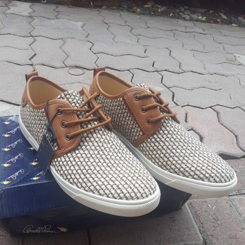 ORIGINAL ARNOLD PALMER / Sepatu Slip On Branded Pria Arnold Palmer