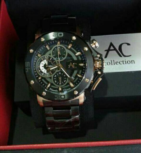 Jam Tangan Alexandre Christie Original Pria AC 9205 Sporty