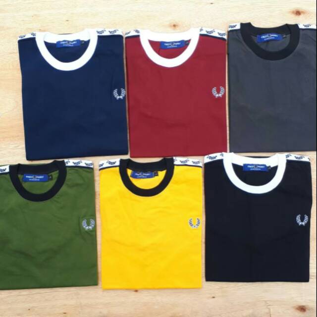 Kaos Distro Premium FP Ringer Tee Taped