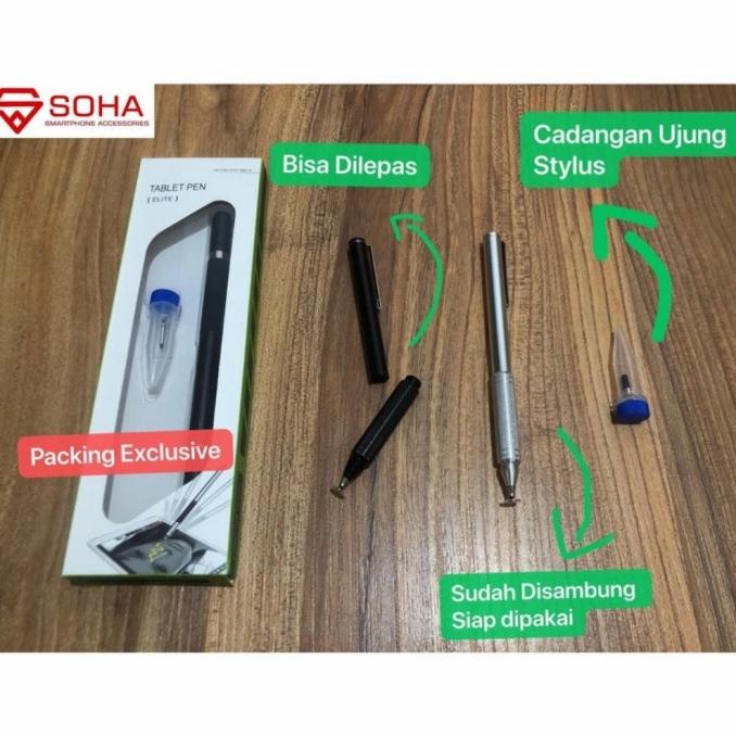 COD PREMIUM Adonit Jot Pro Stylus Pen Capacitive For Universal iPhone iPad Samsung ORIGINAL