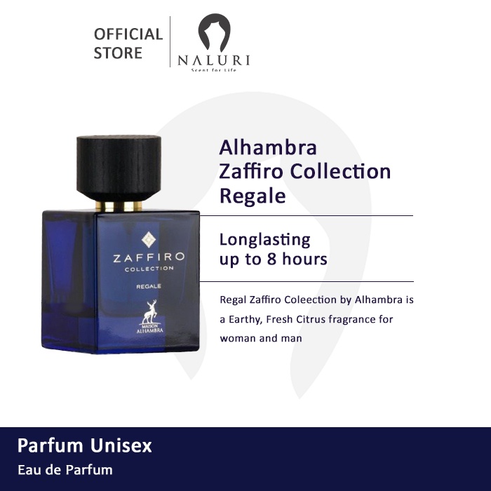 Parfum Original Zaffiro Collection Regale / Eau De Parfume / Parfum Unisex / Parfum 100ml