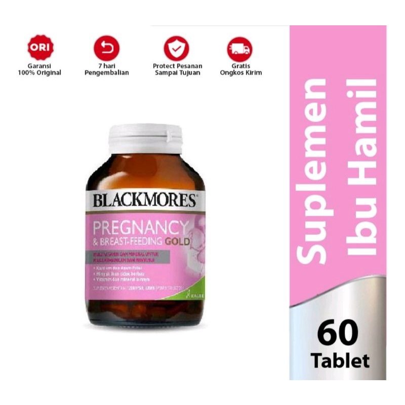 Blackmores Pregnancy &amp; Breastfeeding Gold (Suplemen Ibu Hamil &amp; Menyusui