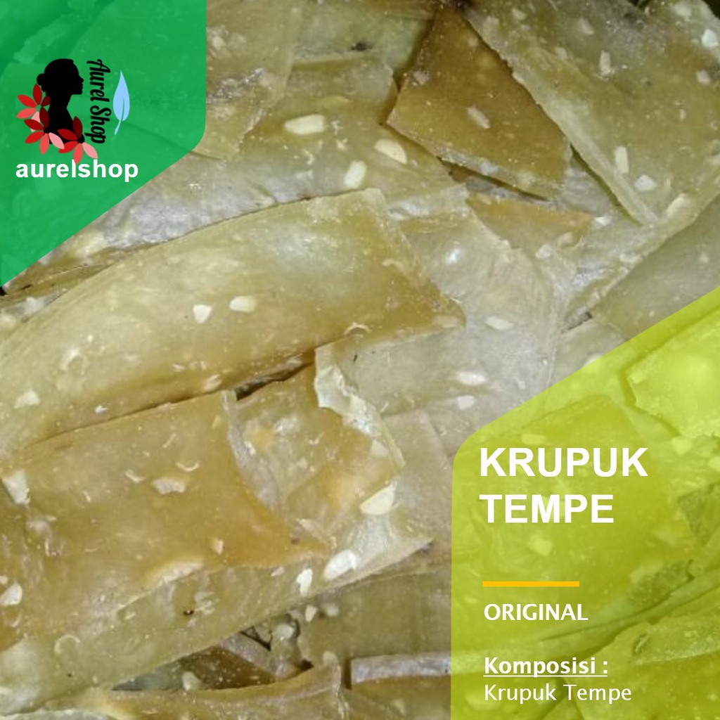 Jual Kerupuk Krupuk Tempe Mentah 1 Kg Shopee Indonesia