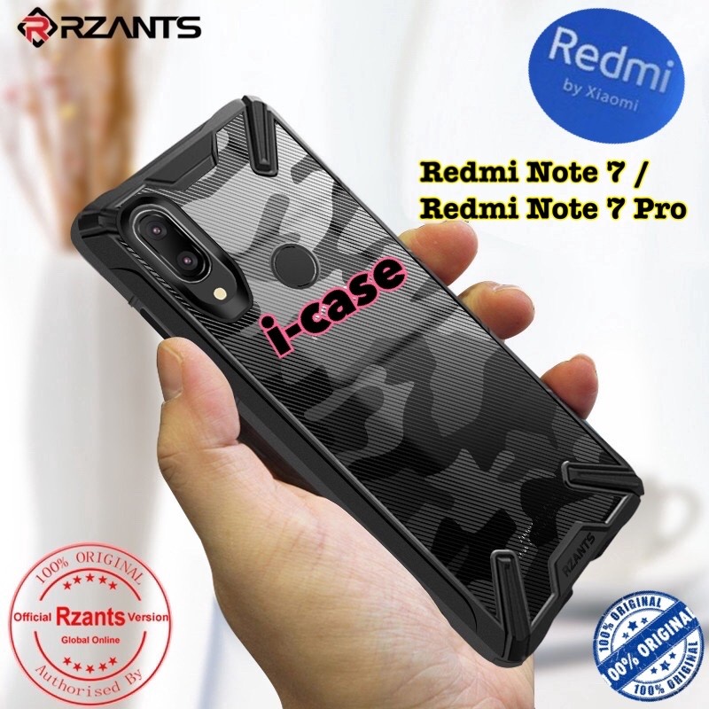RZANTS CAMMO Case Redmi Note 7 - casing cover Redmi Note7 Pro originaL