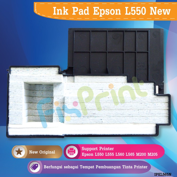 Bantalan Tinta Waste Ink Pads Epson Tinta Printer Epson L550 L555 L560 Tempat Pembuangan Tinta New