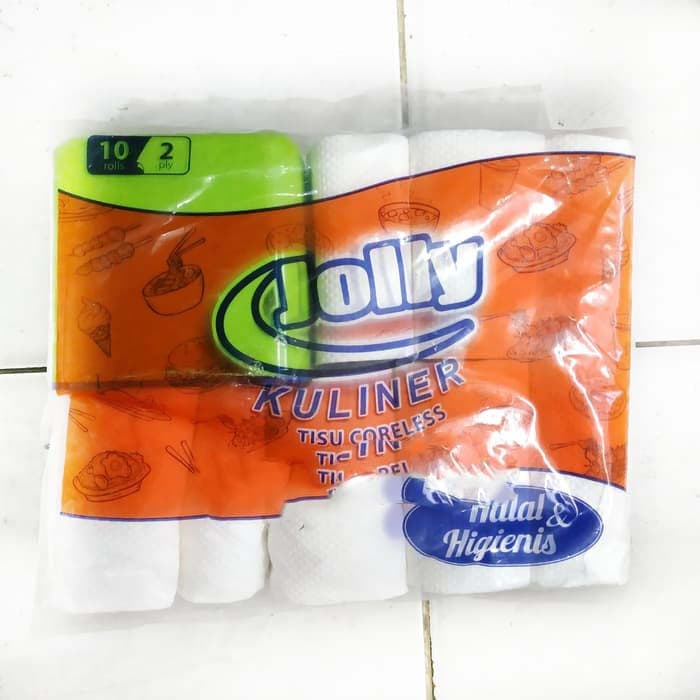 LJ-LJ Tissue Jolly Roll Coreless (10 Roll)