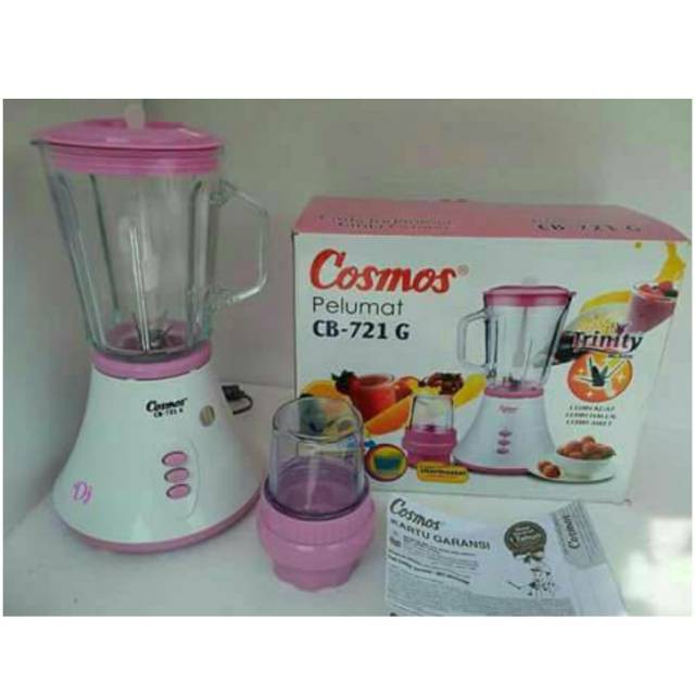 Cosmos CB 721 G – Blender Glass 1.5 Liter 380 Watt MURAH BANGET / GARANSI RESMI