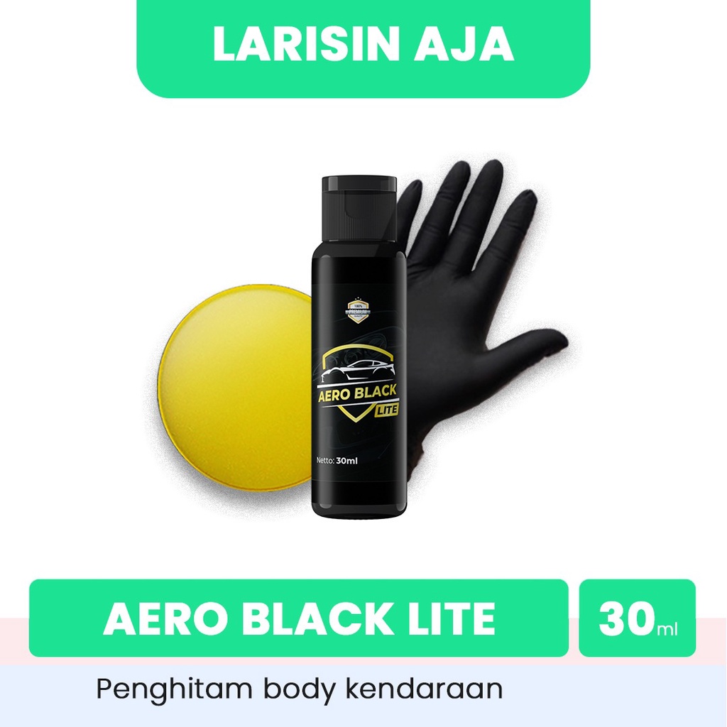 Aero Black Lite - Penghitam Kendaraan Permanen Original