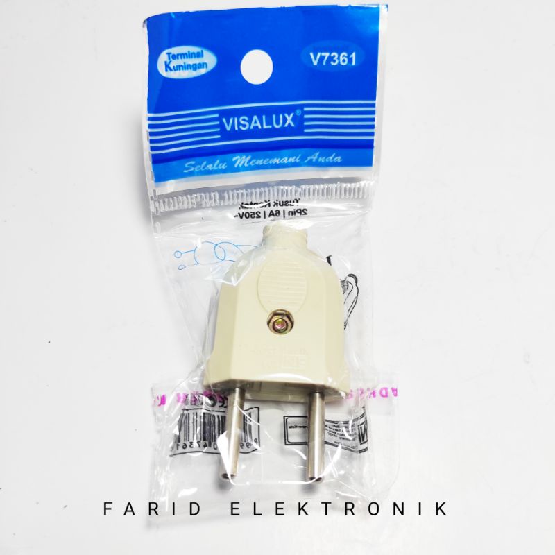 STEKER LISTRIK TIPIS VISALUX V7361