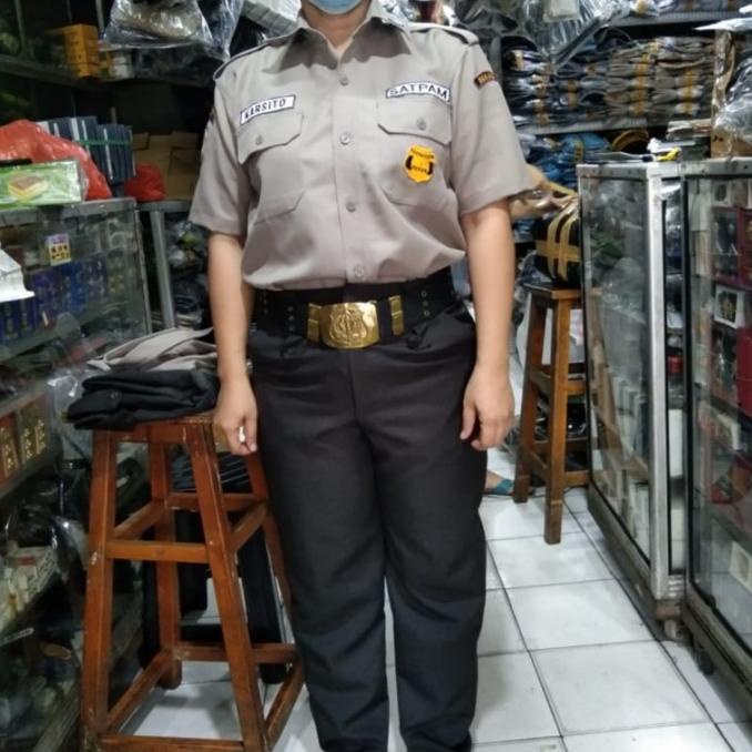 Setelan PDH Satpam Baru PDH Security 2021 PDH Satpam Cokelat MURAH