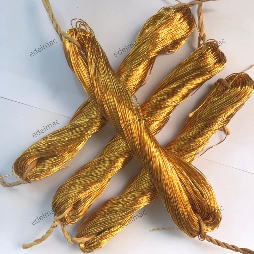 Benang Emas Bordir Cross Stitch Benang Souvenir Aksesoris Umum Jahit Sulam