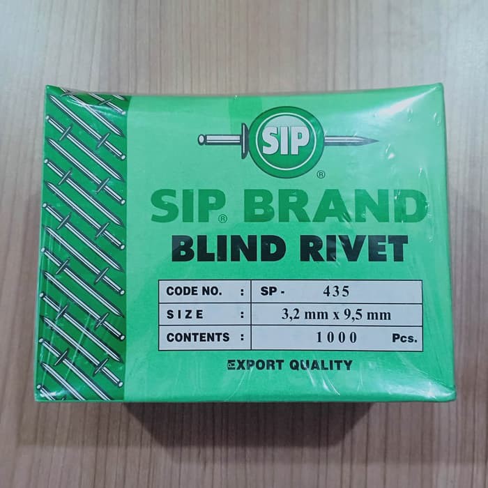 paku rivet / blind rivet gt 435 3,2 mm x 9,5 mm